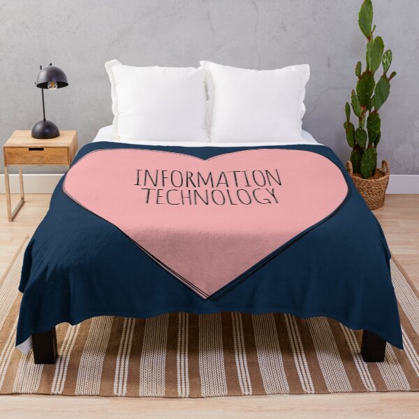 Item preview, Information Technology Pink Heart designed and sold by MaryAller.
