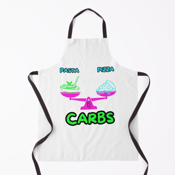 Item preview, Funny Italian Food Dilemma - Carbs Lover Anti Diet Neon Art designed and sold by TheItaliandilemma.