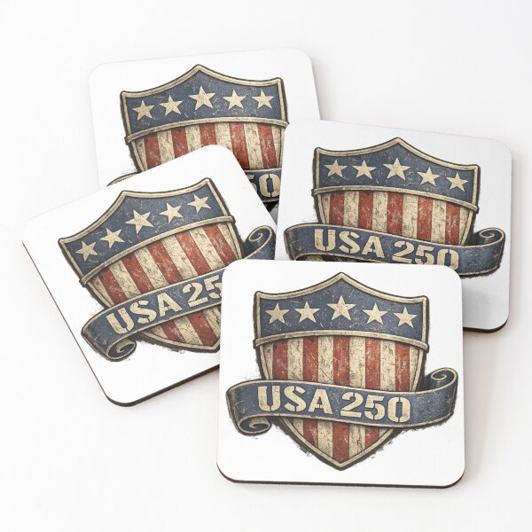 Item preview, USA_Shield_Weathered designed and sold by Willa-Westwood.