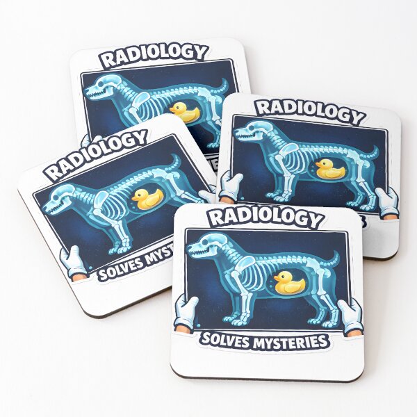 Item preview, Radiology Solves Mysteries – Funny Veterinary X-Ray Dog Design designed and sold by Bettybee00.
