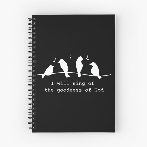 Item preview, Bird I Will Sing of The Goodness of Goodness of God designed and sold by SethHHoward.