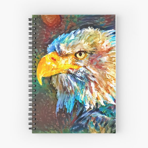 Item preview, King of the Skies – Majestic Eagle Painting Art Print / Canvas / Throw Pillow designed and sold by Lainey1978.