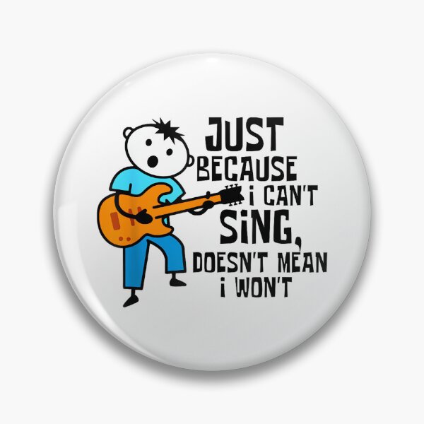 Item preview, Cute Just Because I Can't Sing Doesn't Mean I Won't For Men designed and sold by SethHHoward.
