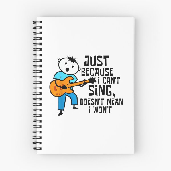 Item preview, Cute Just Because I Can't Sing Doesn't Mean I Won't For Men designed and sold by SethHHoward.