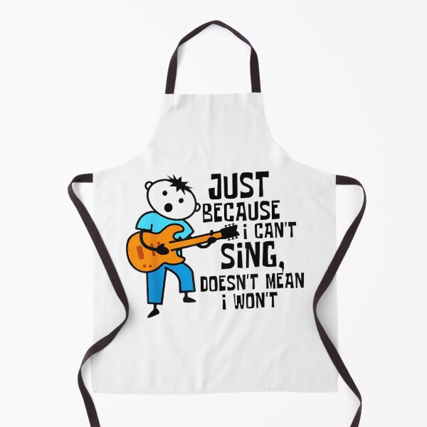 Item preview, Cute Just Because I Can't Sing Doesn't Mean I Won't For Men designed and sold by SethHHoward.