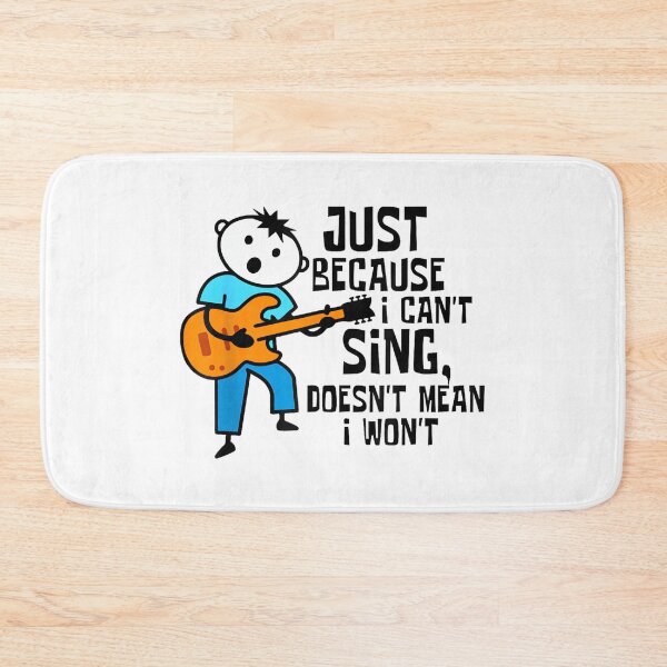 Item preview, Cute Just Because I Can't Sing Doesn't Mean I Won't For Men designed and sold by SethHHoward.