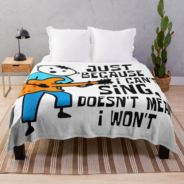 Item preview, Cute Just Because I Can't Sing Doesn't Mean I Won't For Men designed and sold by SethHHoward.