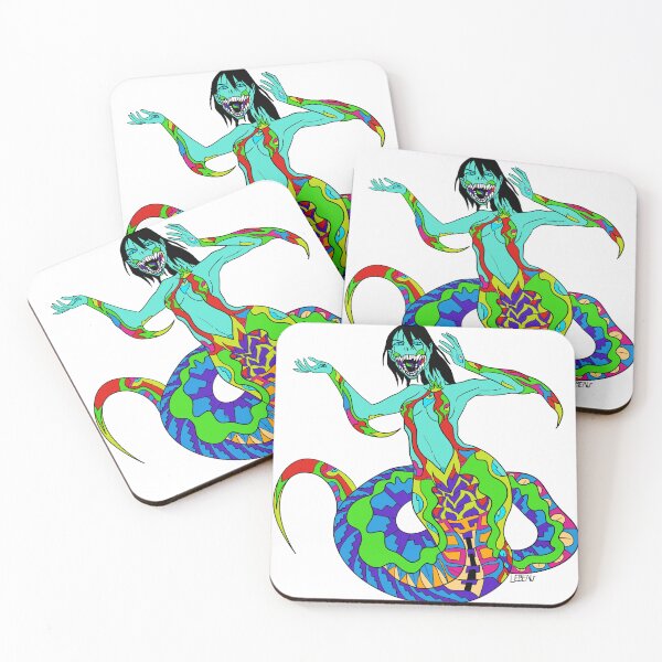 Item preview, xtabay monster in mayan myth cryptid design ecopop designed and sold by jorgelebeau.
