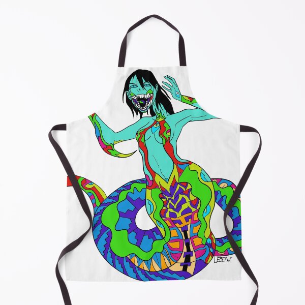 Item preview, xtabay monster in mayan myth cryptid design ecopop designed and sold by jorgelebeau.