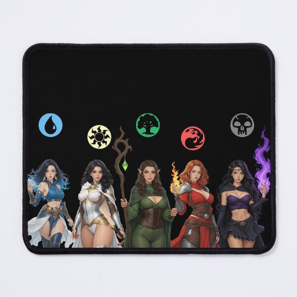 Item preview, Women of Magic - Narset, Elspeth, Nissa, Chandra, Liliana designed and sold by BearBeardOFire Shop.