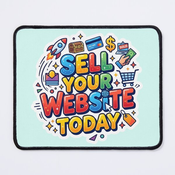 Item preview, Sell Your Website Today - Ecommerce Icons Sticker Design designed and sold by WowDezign.
