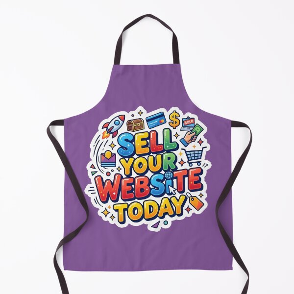 Item preview, Sell Your Website Today - Ecommerce Icons Sticker Design designed and sold by WowDezign.