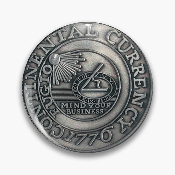 Item preview, 1776 Continental Dollar (Mind Your Business Coin) designed and sold by LockedUp.