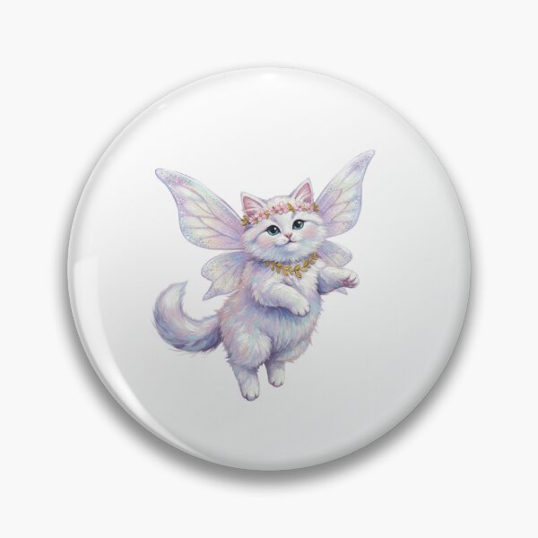 Item preview, Cute Glitter Fairy Kitty Magical Cat designed and sold by SOUFIANE1991.