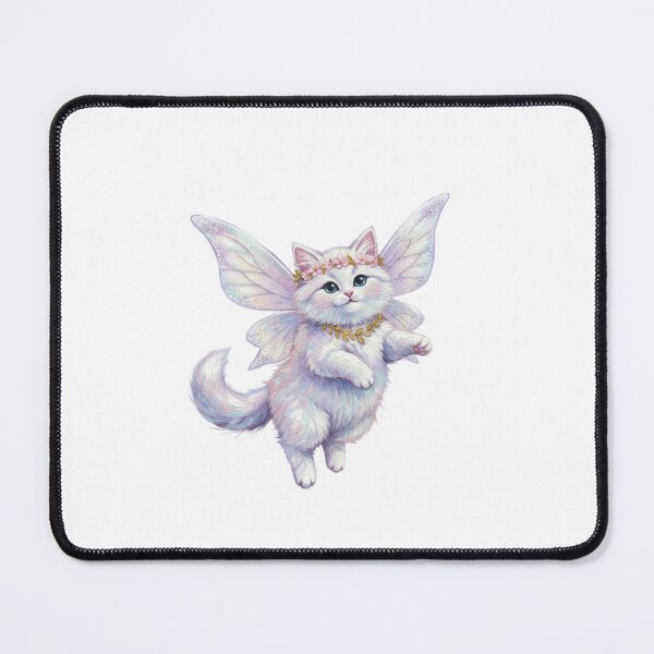 Item preview, Cute Glitter Fairy Kitty Magical Cat designed and sold by SOUFIANE1991.