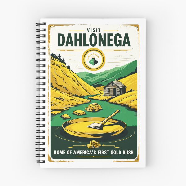 Item preview, Dahlonega Gold Rush Retro Travel Art designed and sold by bobparduephoto.