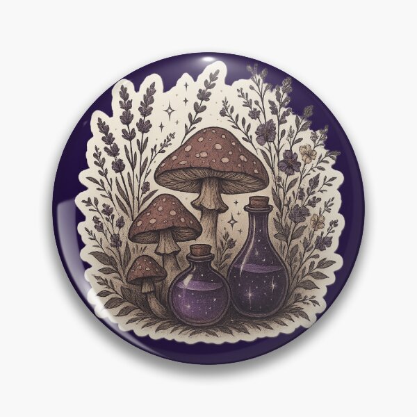 Item preview, Mushrooms and Spellcraft designed and sold by DeaHeidiDesigns.
