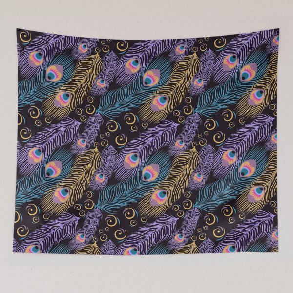 Item preview, Peacock Feathers In the Wild designed and sold by CPC-DESIGN.