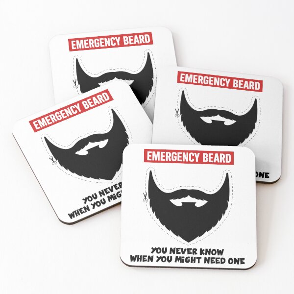 Item preview, Emergency Beard designed and sold by enginewearart.