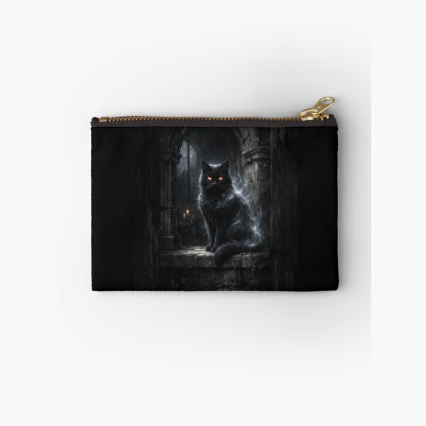 Item preview, Moonlit Gothic Cat with Enchanted Eyes #6 designed and sold by Helios Be. Lavsh.