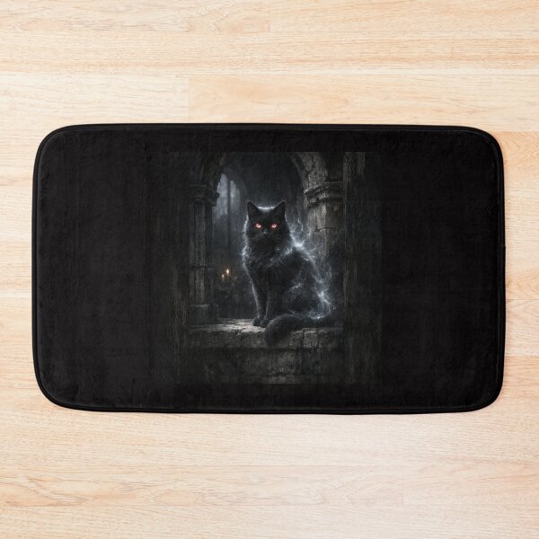 Item preview, Moonlit Gothic Cat with Enchanted Eyes #6 designed and sold by Helios Be. Lavsh.