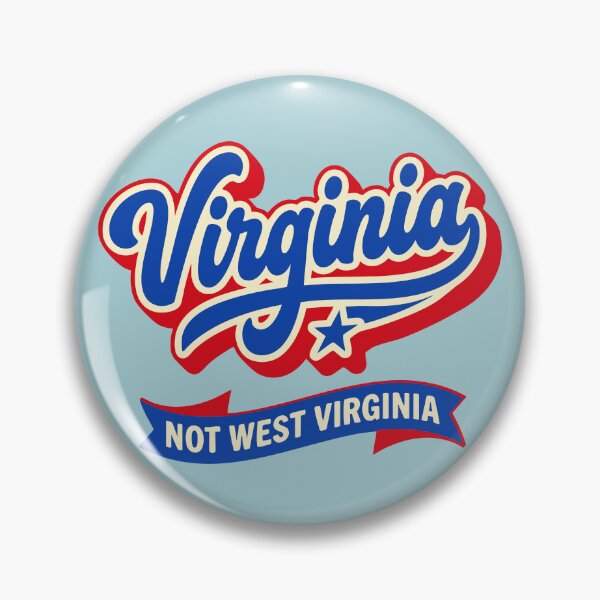 Item preview, Virginia (Not West Virginia) | Retro State Pride designed and sold by Cozy-Old-Pub.