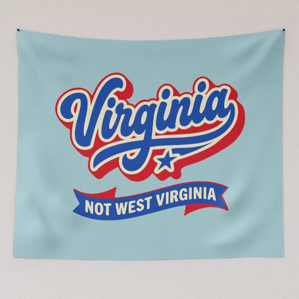 Item preview, Virginia (Not West Virginia) | Retro State Pride designed and sold by Cozy-Old-Pub.