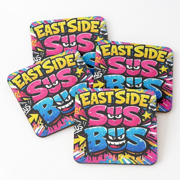 Item preview, East Side Sus Bus - Vibrant Urban Graffiti Character Art designed and sold by Prestige Parlor.