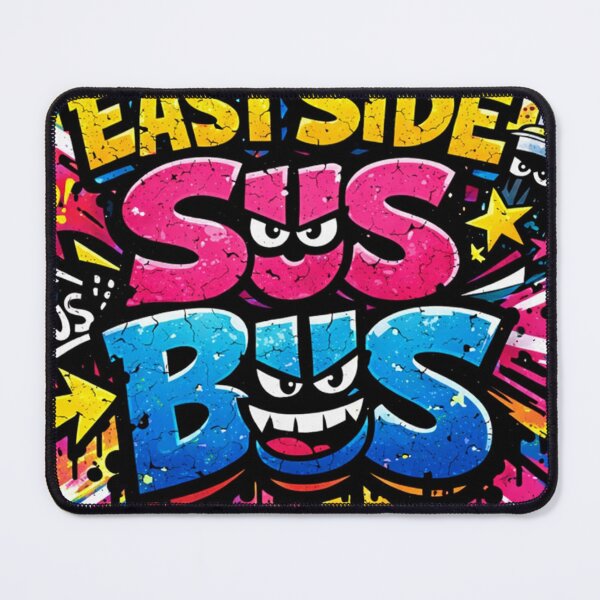 Item preview, East Side Sus Bus - Vibrant Urban Graffiti Character Art designed and sold by Prestige Parlor.