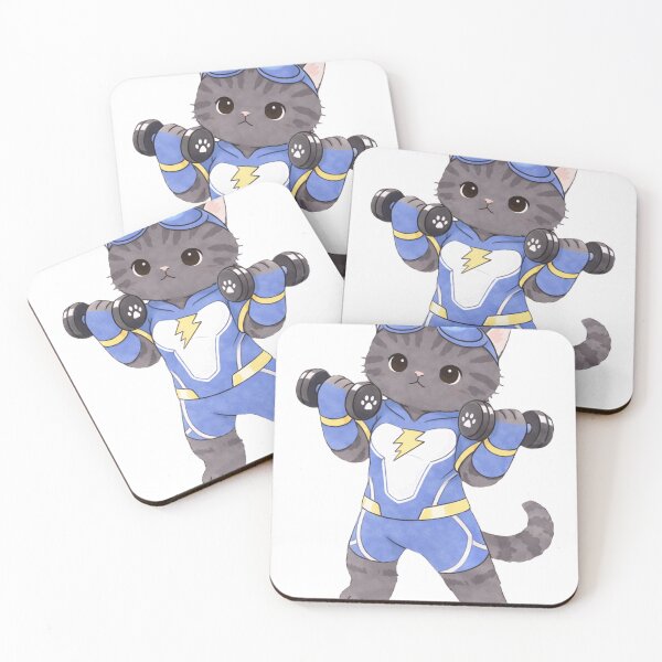 Item preview, A-Train as a Cat Cute Superhero Fan Art designed and sold by Reyxava.