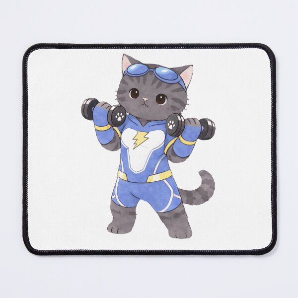 Item preview, A-Train as a Cat Cute Superhero Fan Art designed and sold by Reyxava.