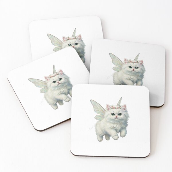 Item preview,  Cute Fairy Kitty Magical Cat designed and sold by SOUFIANE1991.
