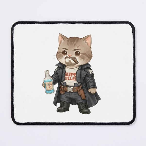 Item preview, Billy Butcher as a Cat Cute Superhero Fan Art designed and sold by Reyxava.