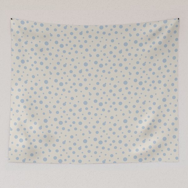 Item preview, Cool Calm Points Bone Mist Blue designed and sold by Kreativa1.