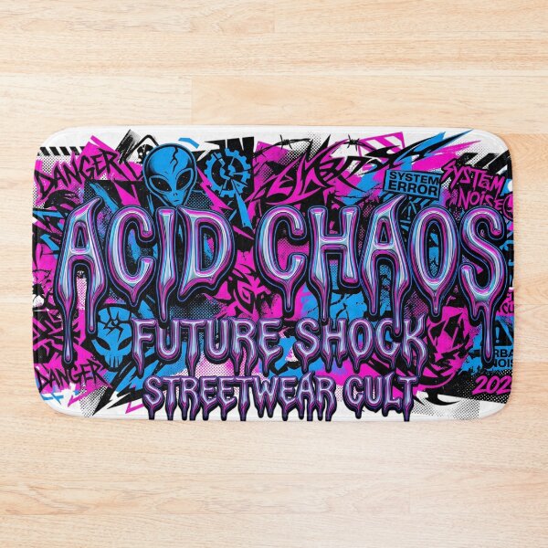 Item preview, Maximalist Acid Streetwear with Liquid Chrome designed and sold by FUIRY .