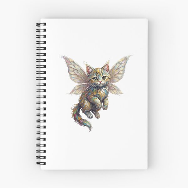 Item preview, Cute Glitter Fairy Kitty Magical Cat designed and sold by SOUFIANE1991.