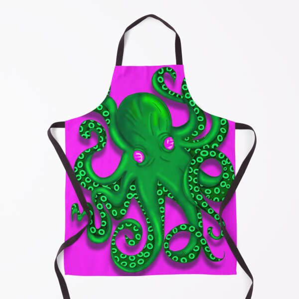 Item preview, Radioactive Green Octopus | Gnarly Sea Creature designed and sold by MFGB-Creations.