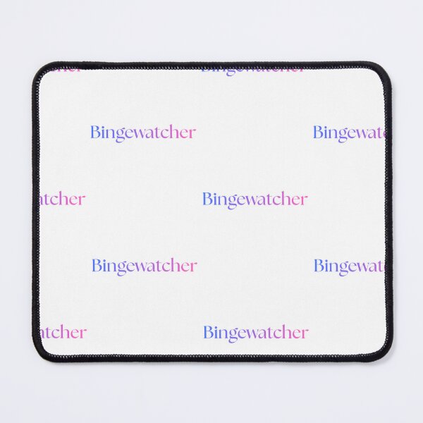 Item preview, Bingewatcher - Colorful Gradient Typography designed and sold by PitusArk.