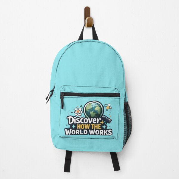 Item preview, Discover How The World Works – Science Lover Design designed and sold by Amr Darwish Graphic designer.