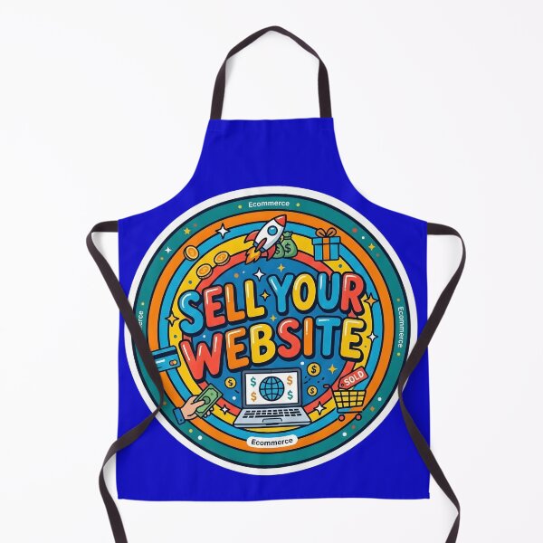 Item preview, Sell Your Website - Colorful Ecommerce Badge Sticker Design designed and sold by WowDezign.