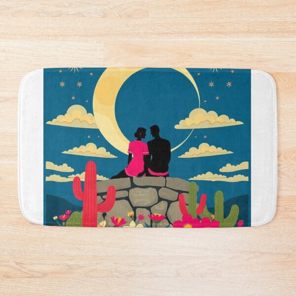 Item preview, Traditional Mexican Folk Art - The Moonlit Conversation designed and sold by VizualBites.