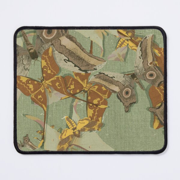 Item preview, Hand-Drawn Moth Pattern designed and sold by StillHourStudio.