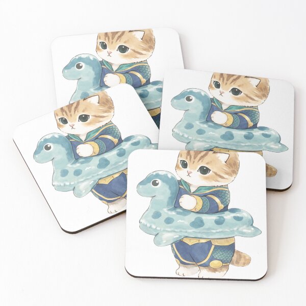 Item preview, Das The Deep as a Cat Cute Superhero Fan Art  designed and sold by Reyxava.