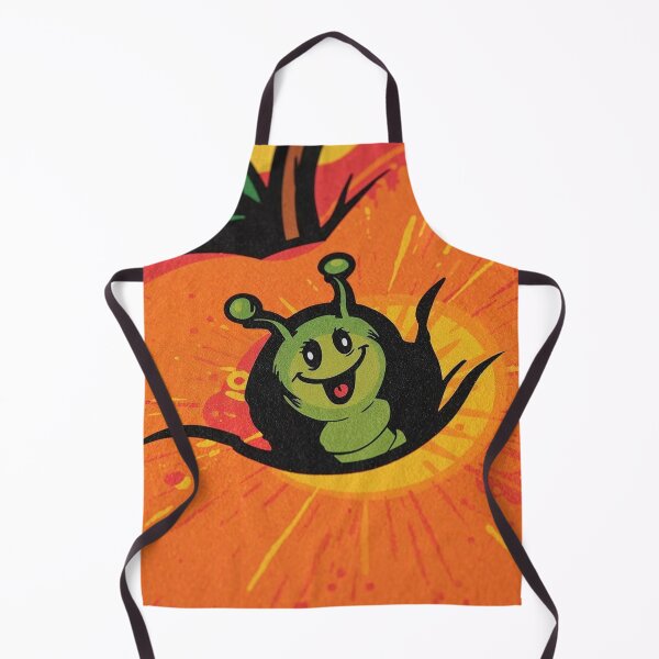 Item preview, Happy Caterpillar in an Apple designed and sold by Retro-Bloom.