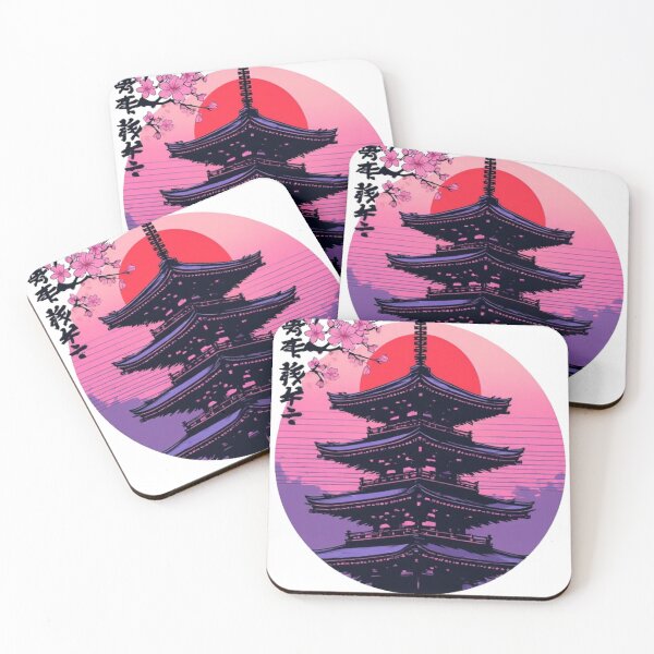 Item preview, Neon Pagoda Dreams: Retro-Future Zen designed and sold by Jimakmo.