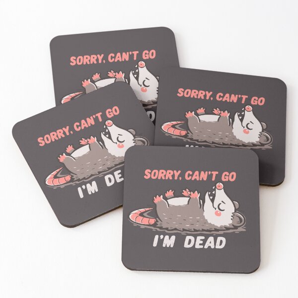 Item preview, Sorry Can't Go Im Dead designed and sold by TechraNova.