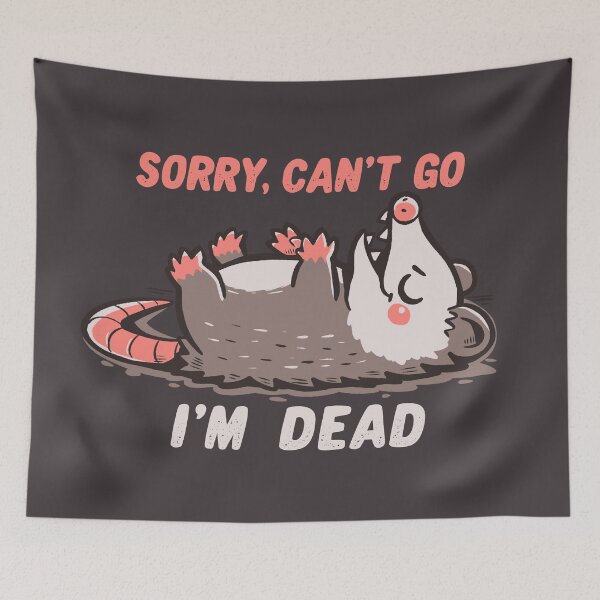 Item preview, Sorry Can't Go Im Dead designed and sold by TechraNova.