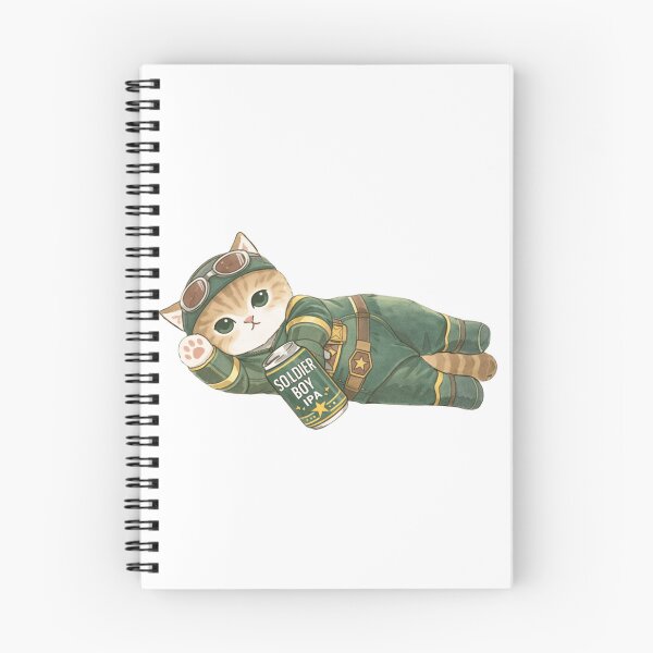 Item preview, Soldier Boy Cat Cute Superhero Fan Art designed and sold by Reyxava.