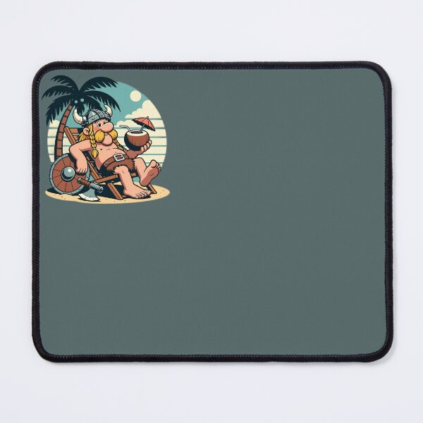 Item preview, Viking Sunset Lounge – Tropical Getaway Medallion designed and sold by SilentPowerArt.