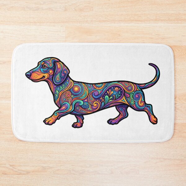 Item preview, Smiling Dachshund designed and sold by Botanica Trip.